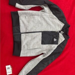 Reebok Black and Gray Jacket